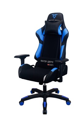 Raynor Group Energy Pro Series Fabric/Polyurethane Gaming Chair, Black/Blue (G-EPRO-BLU)