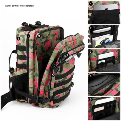 SaharaCase Raider Laptop Backpack, Large, Pink Camo (LT00094)