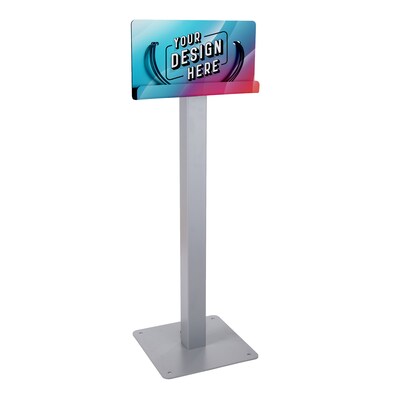 KwikBoost Standard Courtesy Freestanding Charging Station, Silver (KB99032)