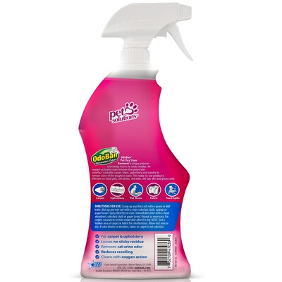 OdoBan Pet Solutions Laundry Stain Remover, 32 oz. (961561-Q6)