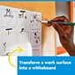 Post-it Easy Erase Plastic Adhesive Dry-Erase Whiteboard, 8' x 4' (FWS8X4)