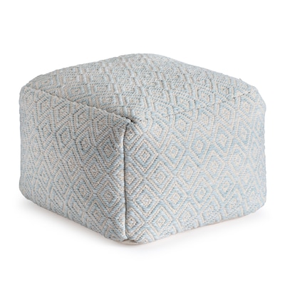 Anji Mountain Cherokee Arctic Fabric Rectangular Pouf Ottoman (AMBPF076-2014)