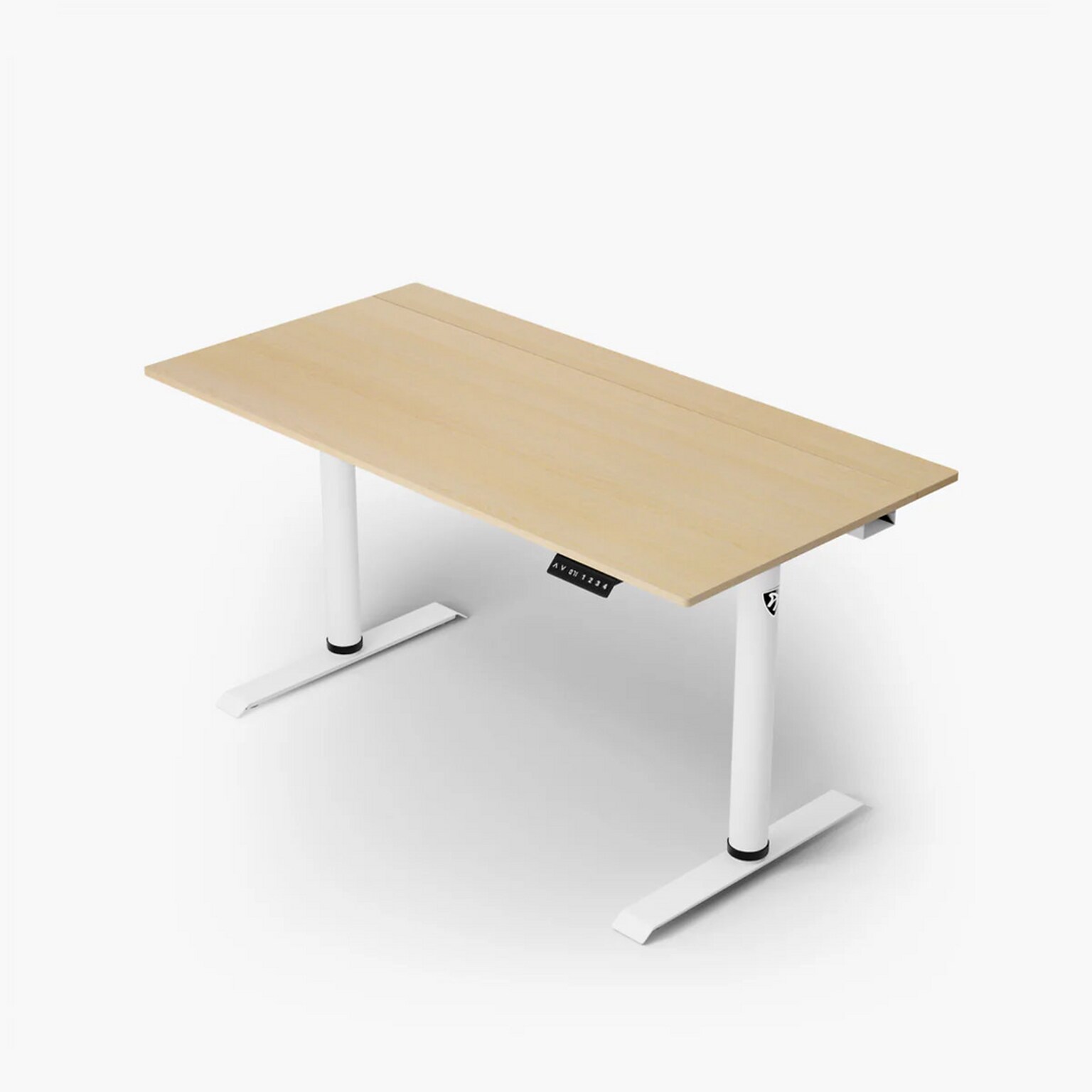 Arozzi Arena Nordico 55W Electric Adjustable Standing Desk, Birch (ARENANRDWTBCH)