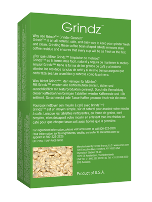 Urnex Grindz Grinder Cleaning Tablets, 16/Box (17-G01-UXP03-16)