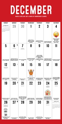 2027 Willow Creek Pun Intended 12" x 12" Monthly Wall Calendar, Assorted Colors (61954)