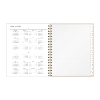 2026 Blue Sky Natalya 8.5" x 11"  Weekly & Monthly Planner, Plastic Cover, Multicolored (148764-26)