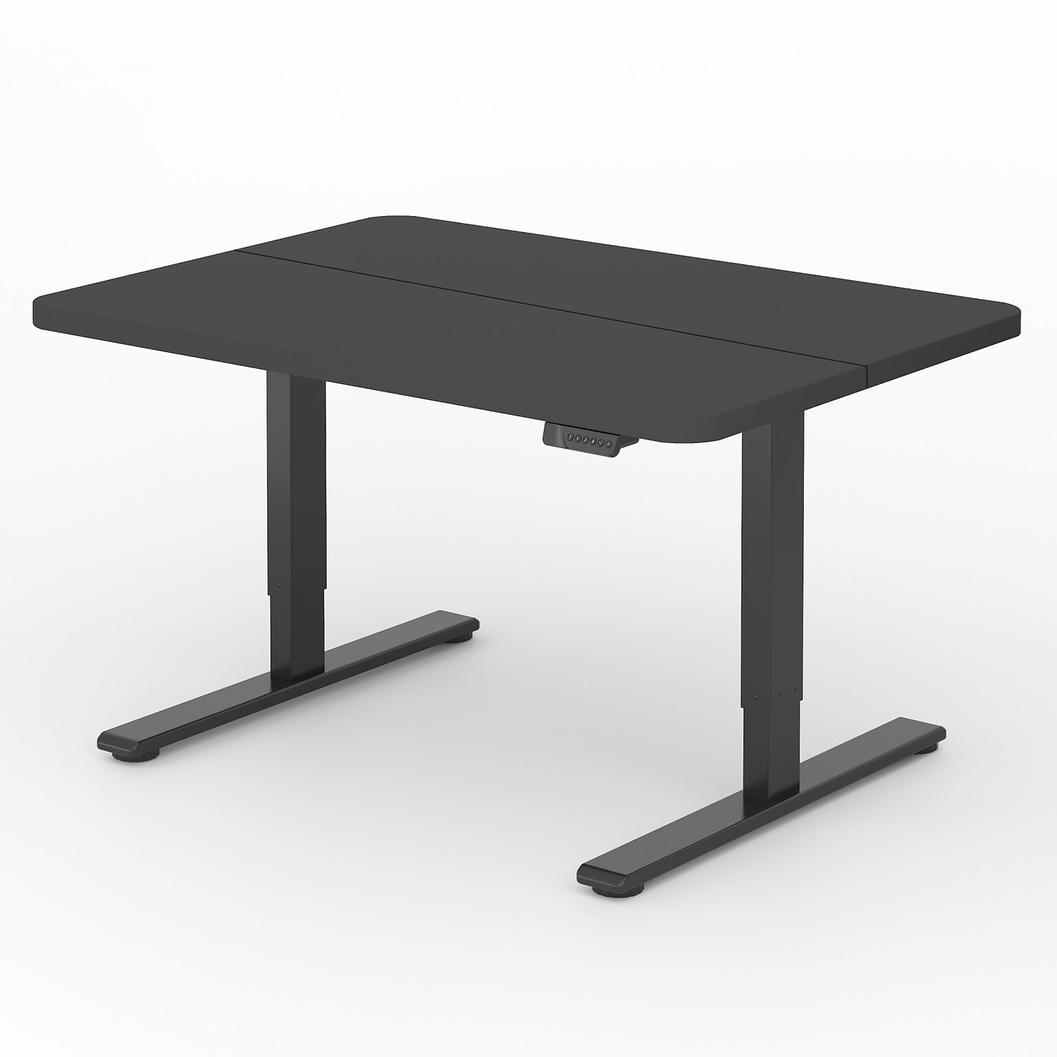 FlexiSpot ET2 55W Electric Rectangular Adjustable Standing Desk, Black