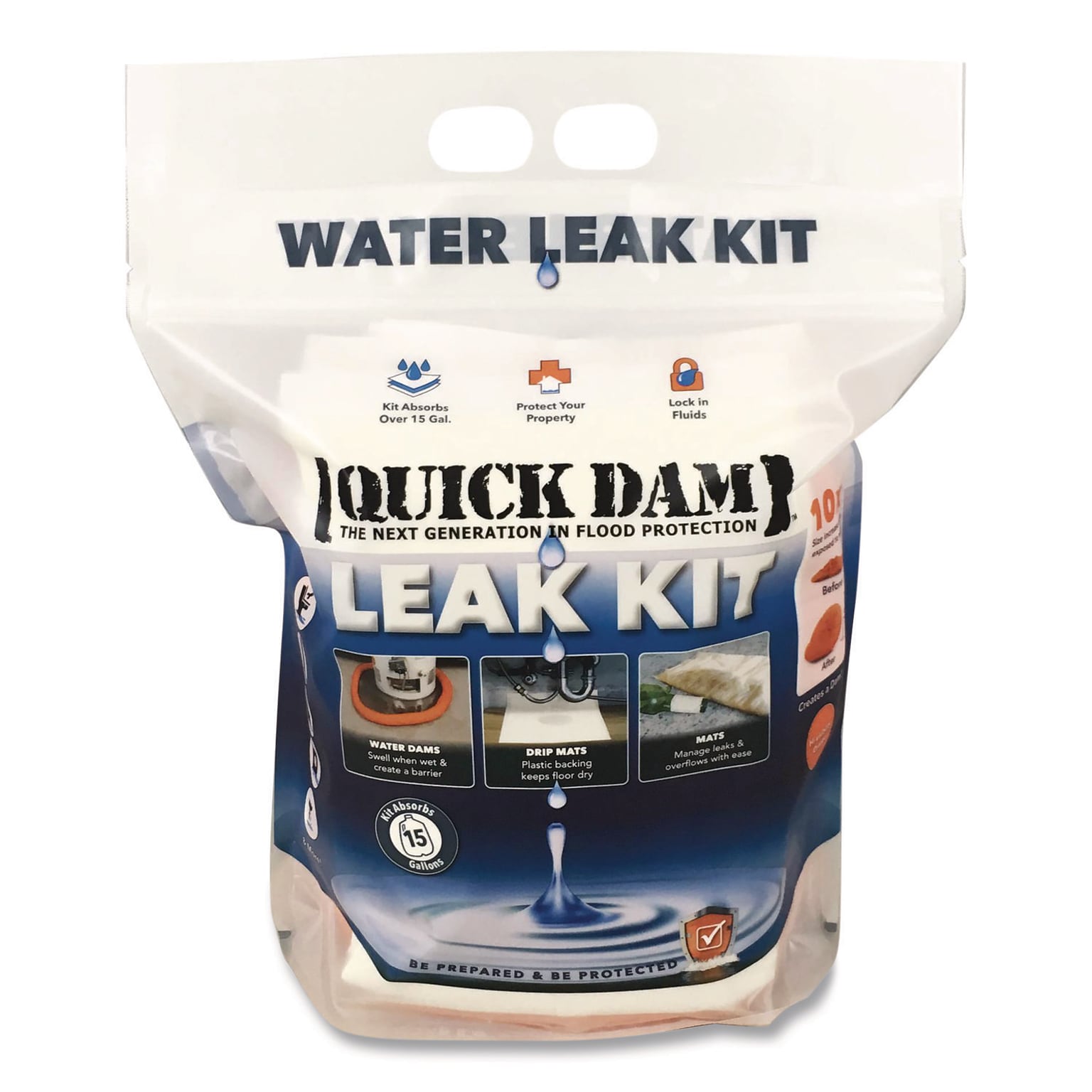 Quick Dam Water Dams Leak Kit (WU-KIT)
