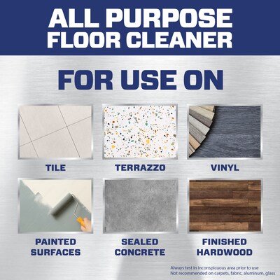 Mr. Clean Professional All Purpose Floor Cleaner, Lemon Scent, 1 Gallon, 3/Carton (PGC02621)