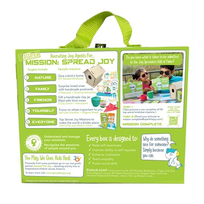 Open the Joy The Kindness Mission Box Activity Kit (OTJ2101695EQT)