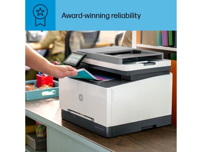 HP Color LaserJet Pro MFP 3301fdw Wireless All-in-One Color Laser Printer, Scanner, Copier, Fax, Best for Office (499Q5F)