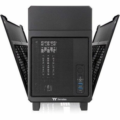 Thermaltake TR100 Mini-ITX Mini Tower Computer Case, Black (CA-11A-00S1NN-00)