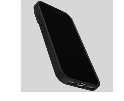 OtterBox React MagSafe Phone Case for Apple iPhone 17 Pro, Shock Absorbing, Black Crystal (77-98631)