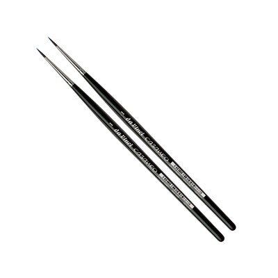 da Vinci CASANEO Mixed Media Synthetic Bristle, Round Brush, 2/Pack (DVXVA55981-2)