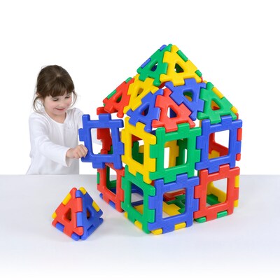 Polydron Giant Polydron Set, 40 Piece Set (PY-707000)