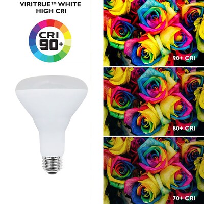 Viribright 8.5 Watts Daylight LED Floodlight Bulb, 8/Box (654697-8)