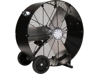 TPI PBX Series 48" Industrial Portable Floor Fan, 1-Speed, Black (08211602)