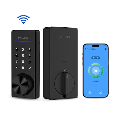 Philips Wi-Fi Smart Deadbolt Door Lock with Multiple Access Methods