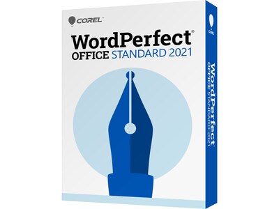 Corel WordPerfect Office Standard 2021 for 1 User, Windows, Download ( ESDWP2021STDEF)