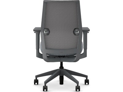 HON Cipher Mesh/Fabric Swivel Task Chair, Basalt/Charcoal (HCFRT.STC.H.S.IC.APX25.TC00.AL.ST.SB.S)