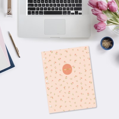 2026-2027 Blue Sky Sincerely Jules Cami Peach 8" x 11" Academic Year Monthly Planner, Plastic Cover (161385)