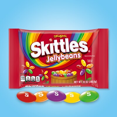 Skittles Original Easter Jelly Beans Candy - 10 oz Bag