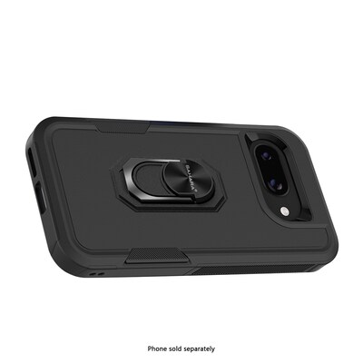 SaharaCase Raider Series Phone Case for Google Pixel 9a, Shock Absorbing, Scorpion Black (CP00793)