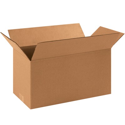 16 x 8 x 8 Shipping Boxes, 32 ECT, Kraft, 25/Bundle (BS160808)