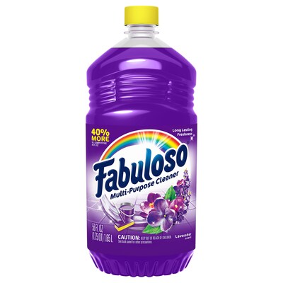 Fabuloso All Purpose Cleaner, Lavender, 56 Fl. oz., 6/Carton (153041)