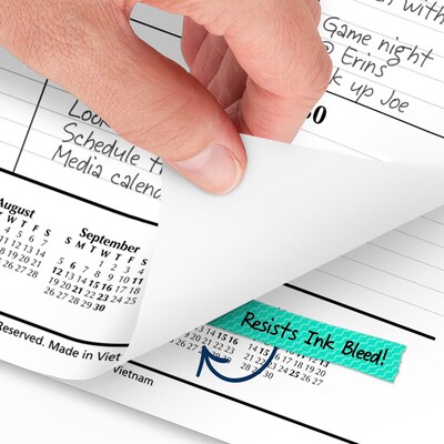 2027 AT-A-GLANCE 21.75" x 17" Monthly Desk Pad Calendar, White/Black (SK22-00-27)