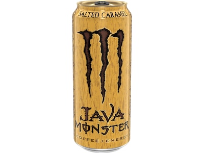 Java Monster Salted Caramel Cold Brew Coffee, 15 fl. oz., 12 Cans/Pack (070847024026)