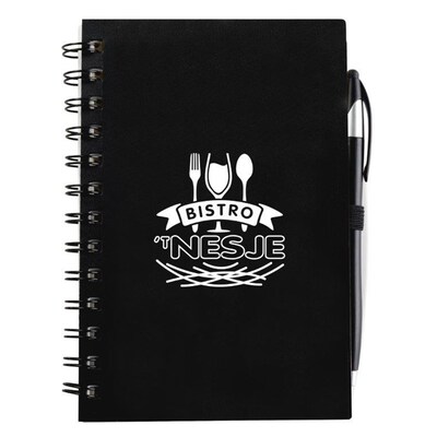 Custom Colored Cardboard Jotter Spiral Bound Notebook