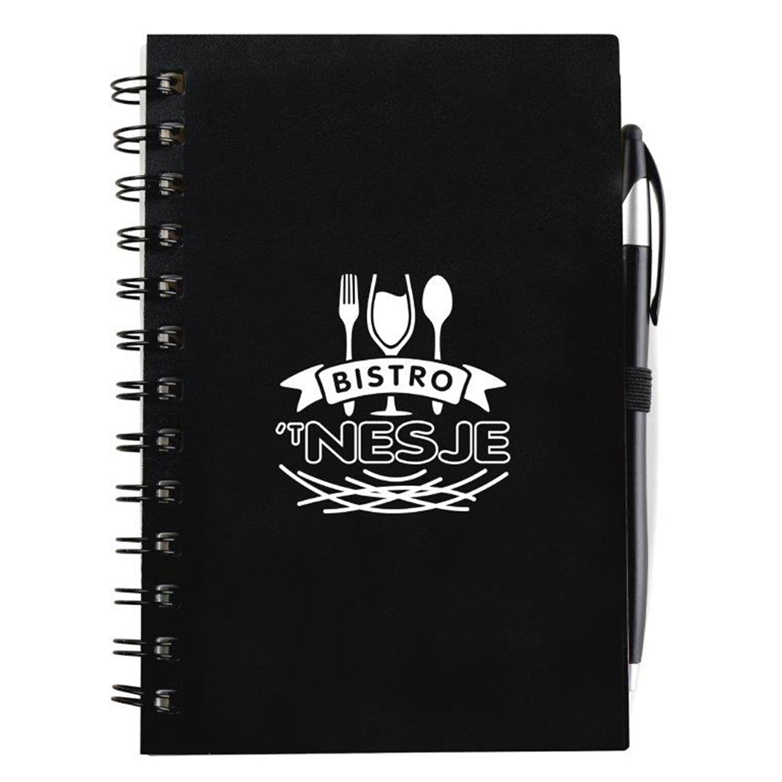 Custom Colored Cardboard Jotter Spiral Bound Notebook