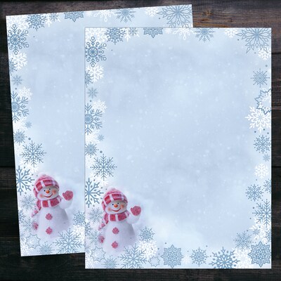 Great Papers! Stationery Letterhead Winter Holiday Magic, Multicolor, 50 sheets (2024038)