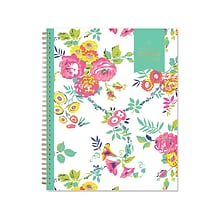 2024 Blue Sky Day Designer Peyton White 8.5 x 11 Weekly & Monthly Planner, Multicolor (103618-24)