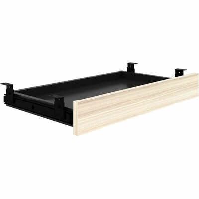 Lorell Essentials 4"H x 26"W Universal Center Drawer, Modern Elm (LLR66310)