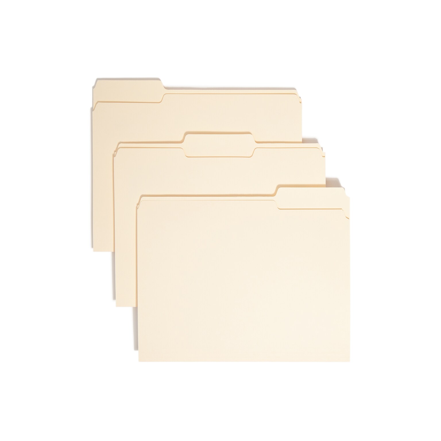 Smead Manila File Folder, 1/3-Cut Tab, Letter Size, Manila, 100/Box (10330)