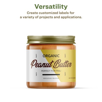 Avery EcoFriendly Laser/Inkjet Rectangle Multipurpose Labels, 2" x 7", White, 100/Pack (94243)