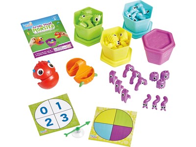 hand2mind Grab That Monster Fine Motor Activity Set, Assorted Colors (95383)