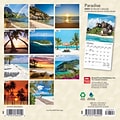 2024 BrownTrout Paradise 7 x 14 Monthly Wall Calendar (9781975464455)