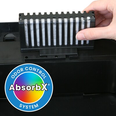 iTouchless AbsorbX Trash Can Odor Filter Replacements, 3/Pack