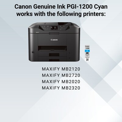 Canon PGI-1200 Cyan Standard Yield Ink Cartridge (9232B001)