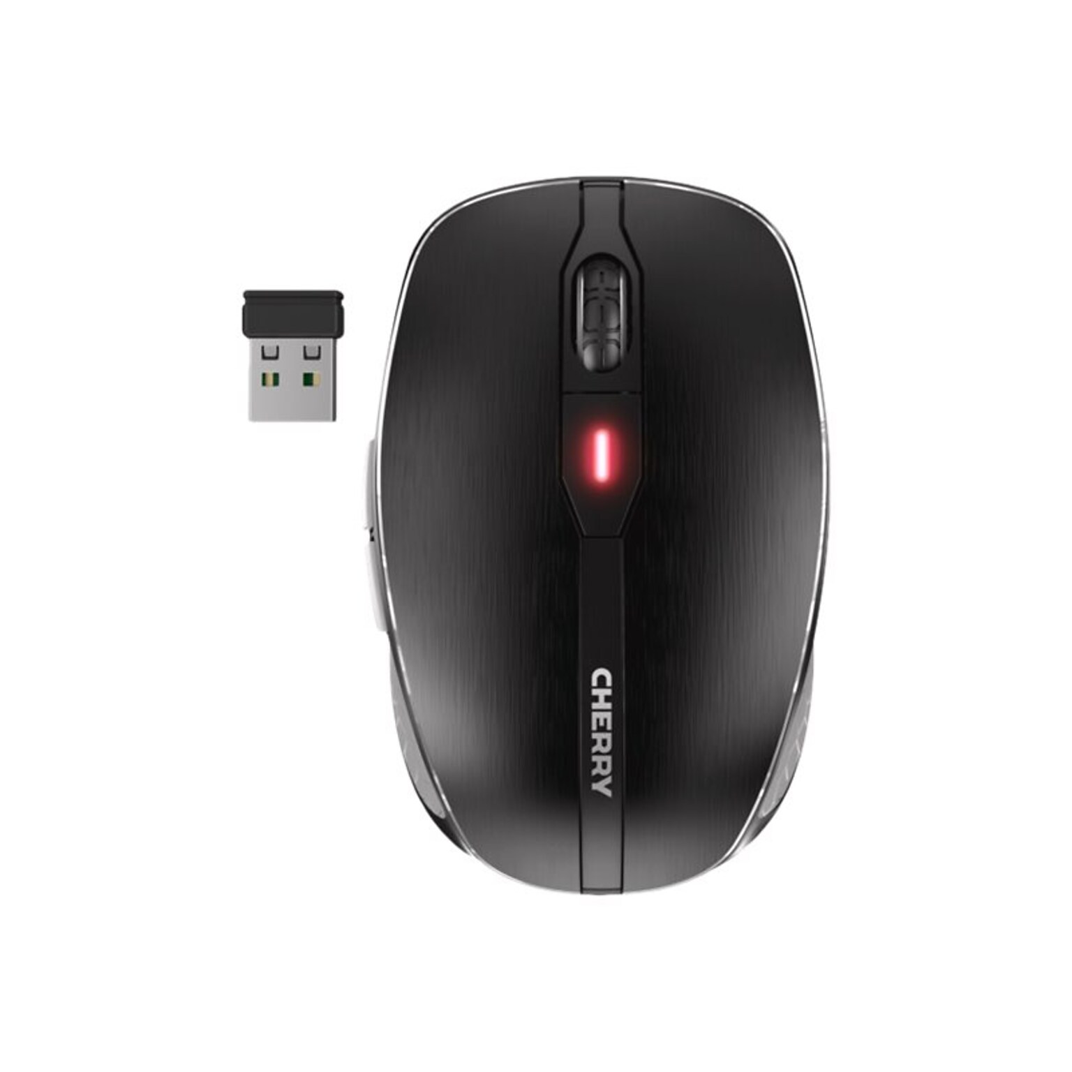 Cherry MW 8C Advanced Wireless Laser Mouse, Black (JW-8100US)