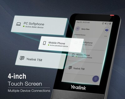 YeaLink WH67 USB-A Bluetooth Mono Phone & Computer Earbud and Console, UC Certified (WH67 UC)
