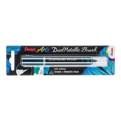 Pentel DualMetallic, Brown Ink, 3/Bundle (PTAXGFHBPDDX-3)