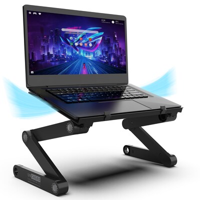 Uncaged Ergonomics WorkEZ Professional Notebook Stand, Black (WEPB)