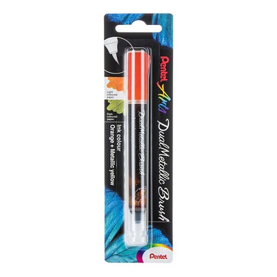 Pentel DualMetallic, Assorted Ink, 3/Bundle (PTAXGFHBPDFX-3)
