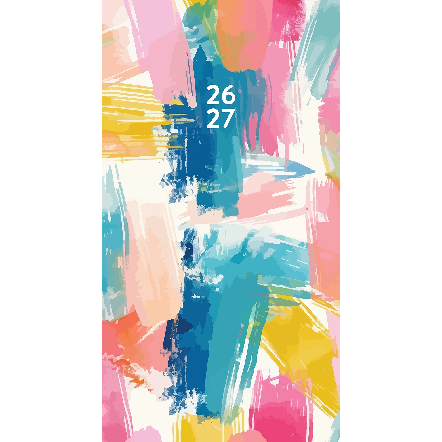 2026-2027 Willow Creek Painted Pastel 3.5 x 6.5 Monthly Planner Cover (57650X)