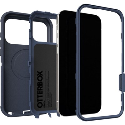 OtterBox Defender Series Pro MagSafe Phone Case for Apple iPhone 17 Pro Max, Shock Absorbing, Blue Sentiment (77-98432)