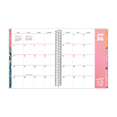 2026 Blue Sky Livewell Frenissa 7" x 9" Weekly & Monthly Personal Organizer, Plastic Cover (153487)